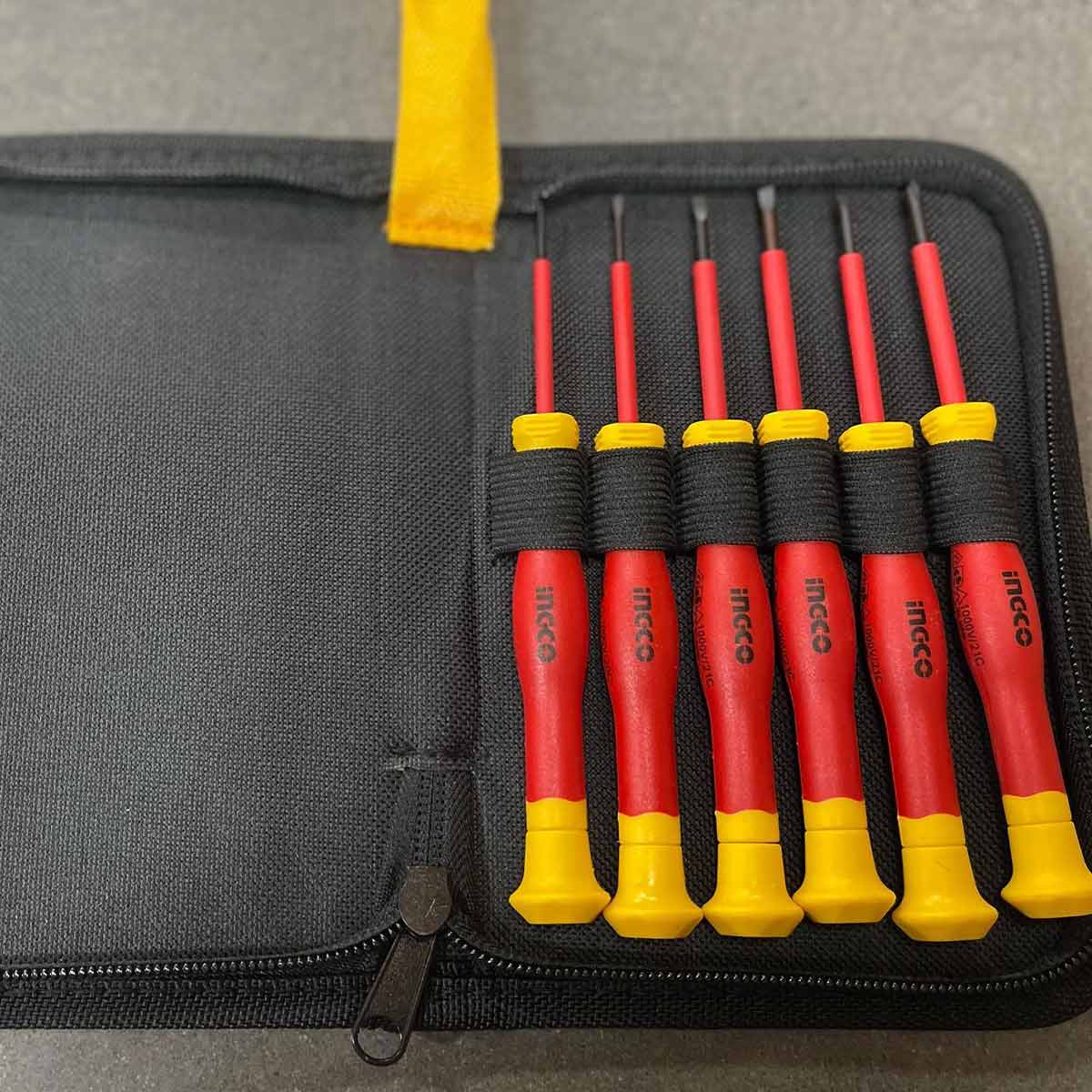 set de 6 tournevis de precision ingco INGCO | HKIPSD0601