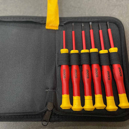 set de 6 tournevis de precision ingco INGCO | HKIPSD0601