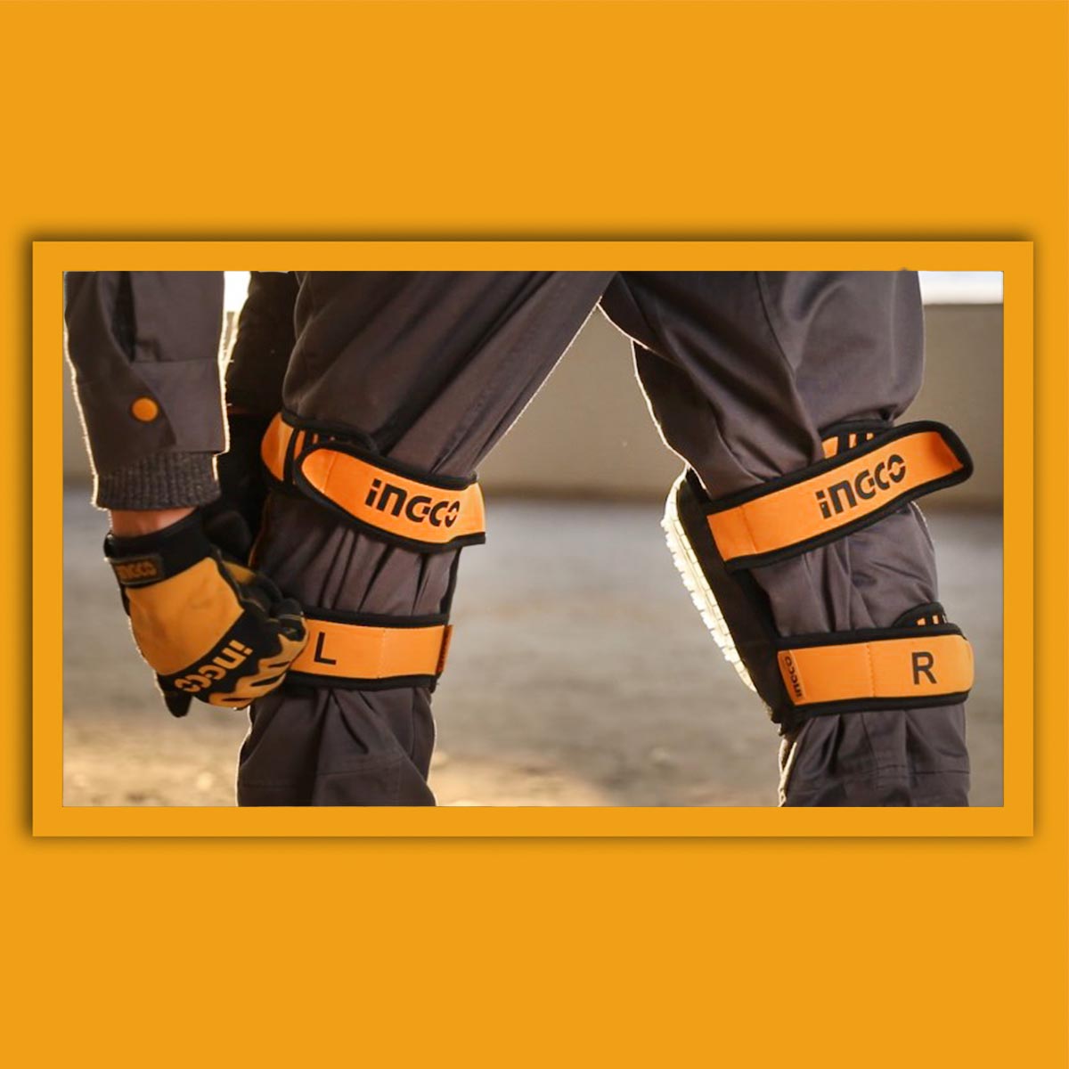 HKPT0101 - GENOUILLÃˆRES DE PROTECTION INGCO Maroc