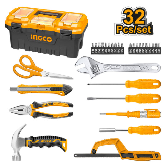 HKTHP10321 - BOITE A OUTILS 32 PCS INGCO Maroc