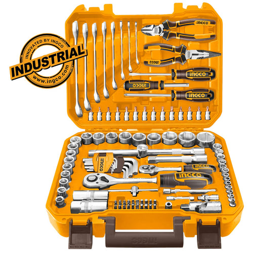 HKTHP21001 - COFFRET A OUTILS 100 PIECES INGCO Maroc