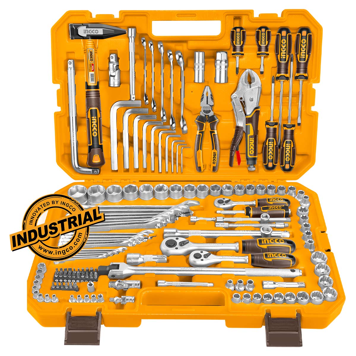 HKTHP21421 - JEU DE 142 PIECES ET OUTILS INGCO Maroc