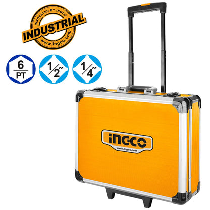 HKTHP21471 - VALISE D'OUTILS A MAIN 147PCS INGCO Maroc