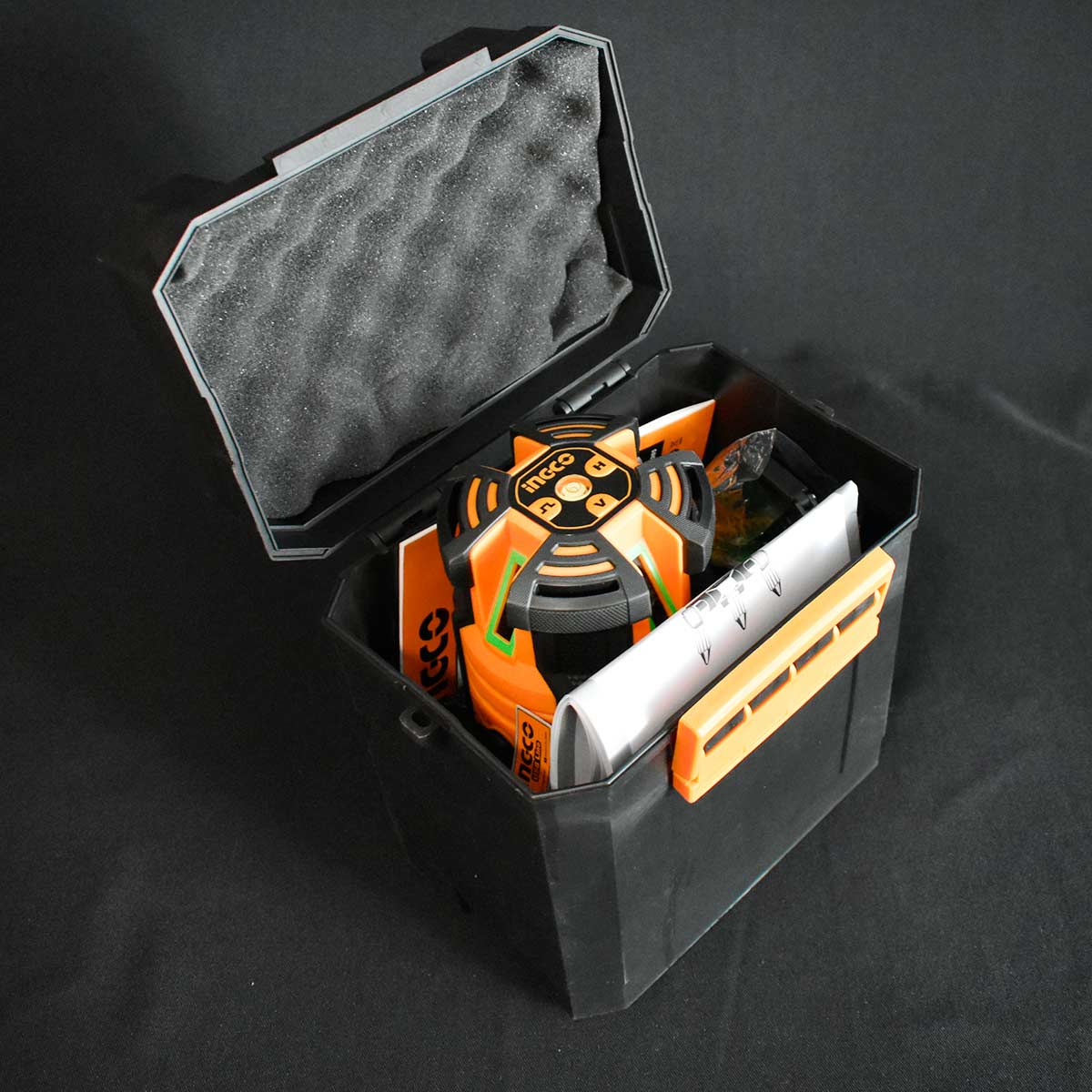 HLL305205 - NIVEAU LASER 5 LIGNES VERT 30M INGCO Maroc