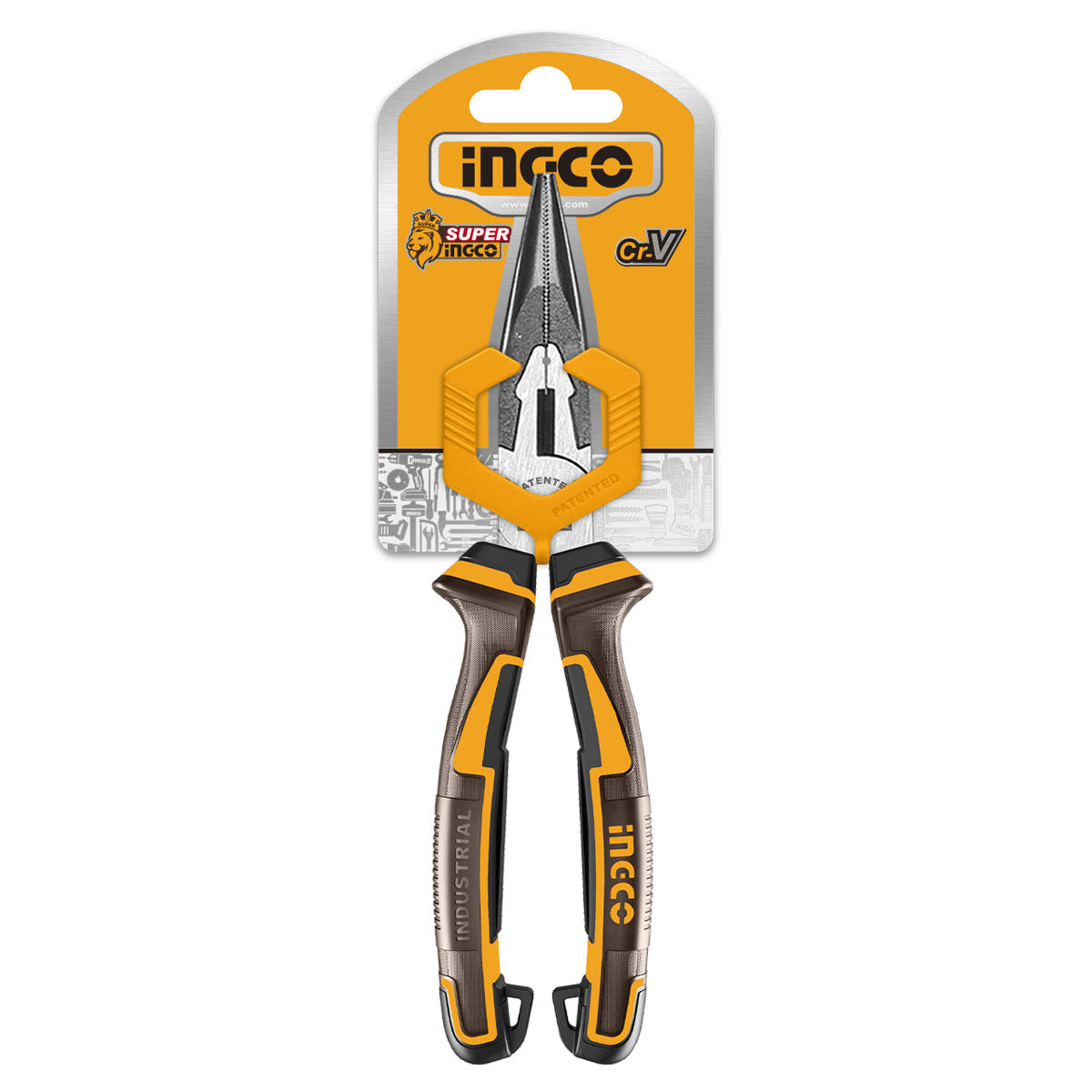 HLNP28168 - PINCE A BEC LONG 160MM INGCO Maroc