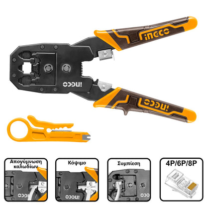 INGCO PINCE RESEAU RG-45 AU MAROC