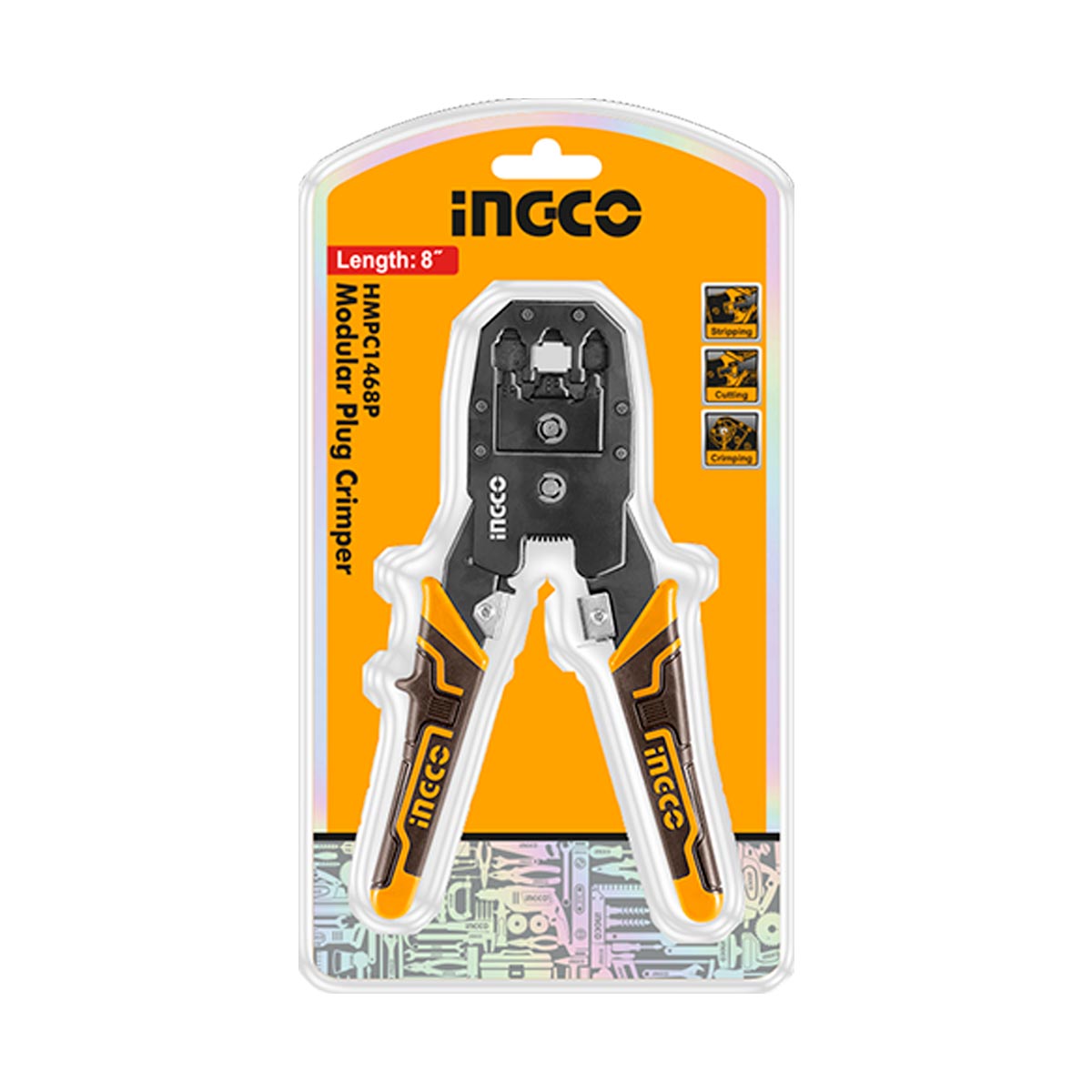 INGCO PINCE RESEAU RG-45 AU MAROC