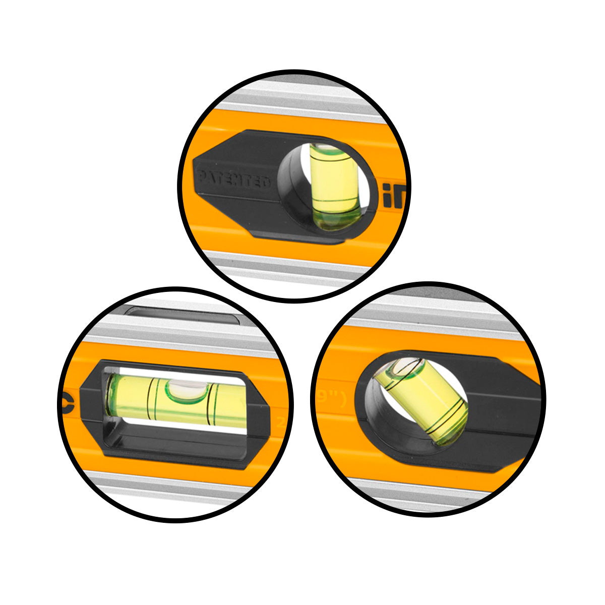 HMSL01030 - MINI NIVEAU A BULLE AVEC 3 FIOLES 225MM INGCO Maroc