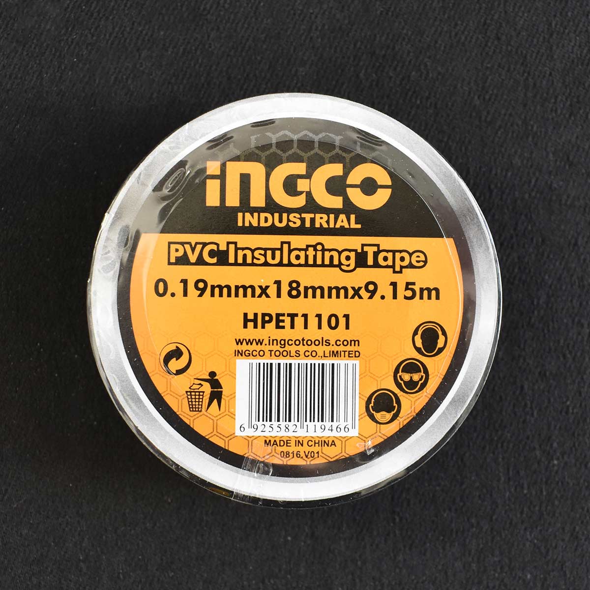 HPET1101 - RUBAN PVC INSULATING TAPE INGCO Maroc
