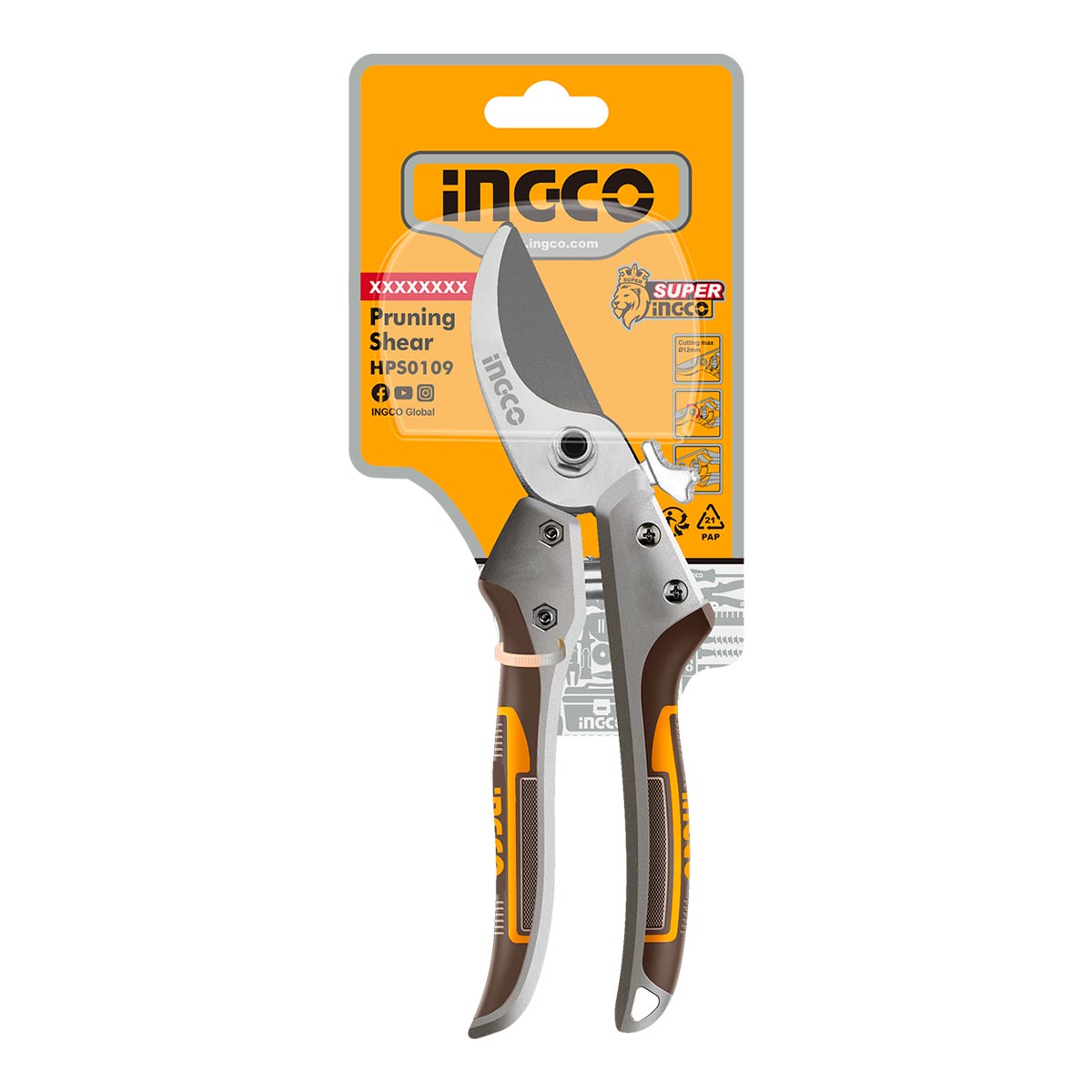 HPS0308 - SECATEUR 205MM INGCO Maroc