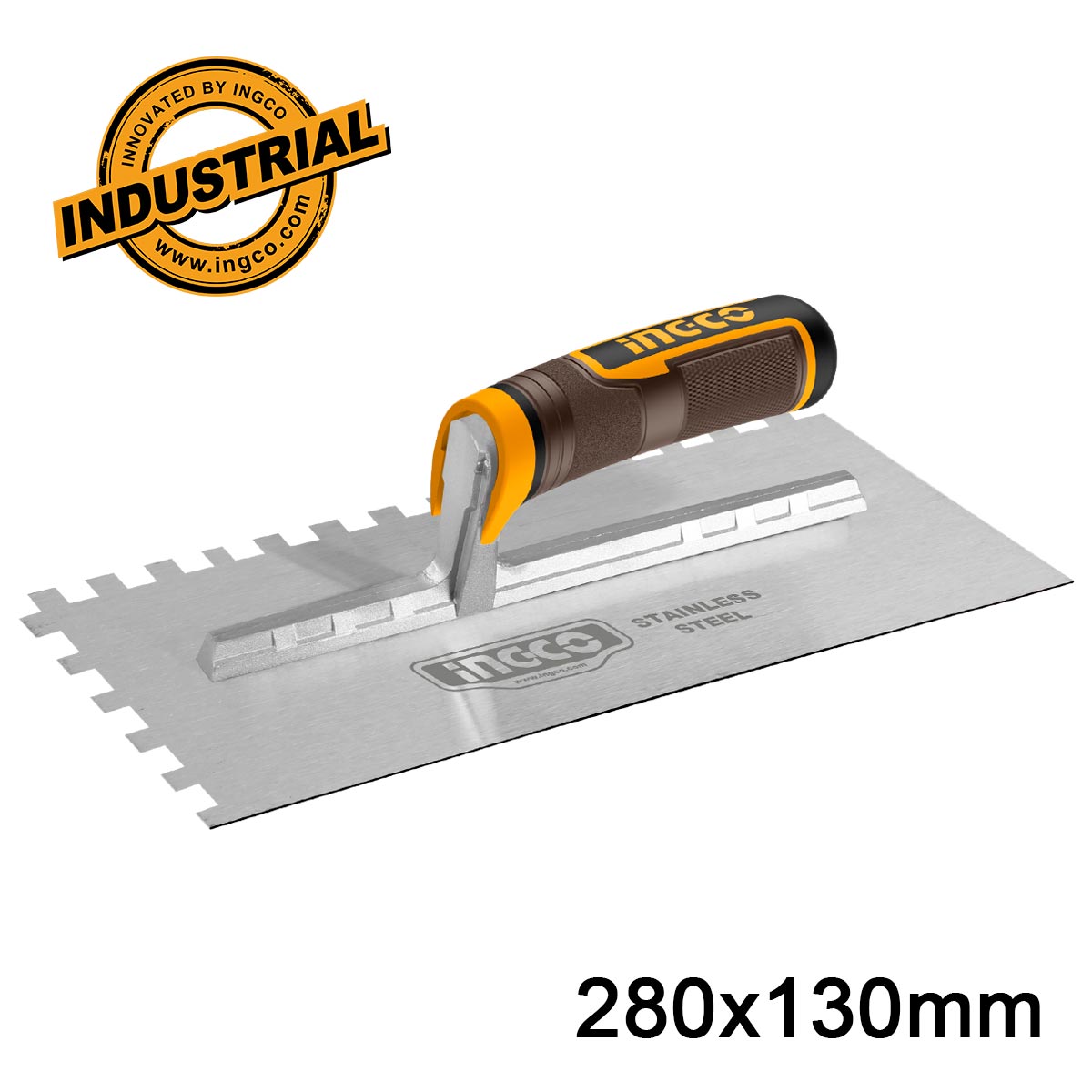 HPTT28138 - TALOCHE A DENTS 280X130MM DENTS 10*10MM INGCO Maroc