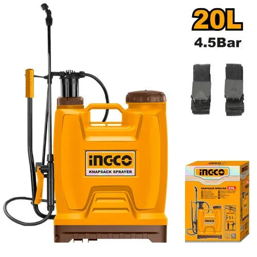 Pulvérisateur à dos 20L 4,5 bar ingco INGCO | HSPP42002