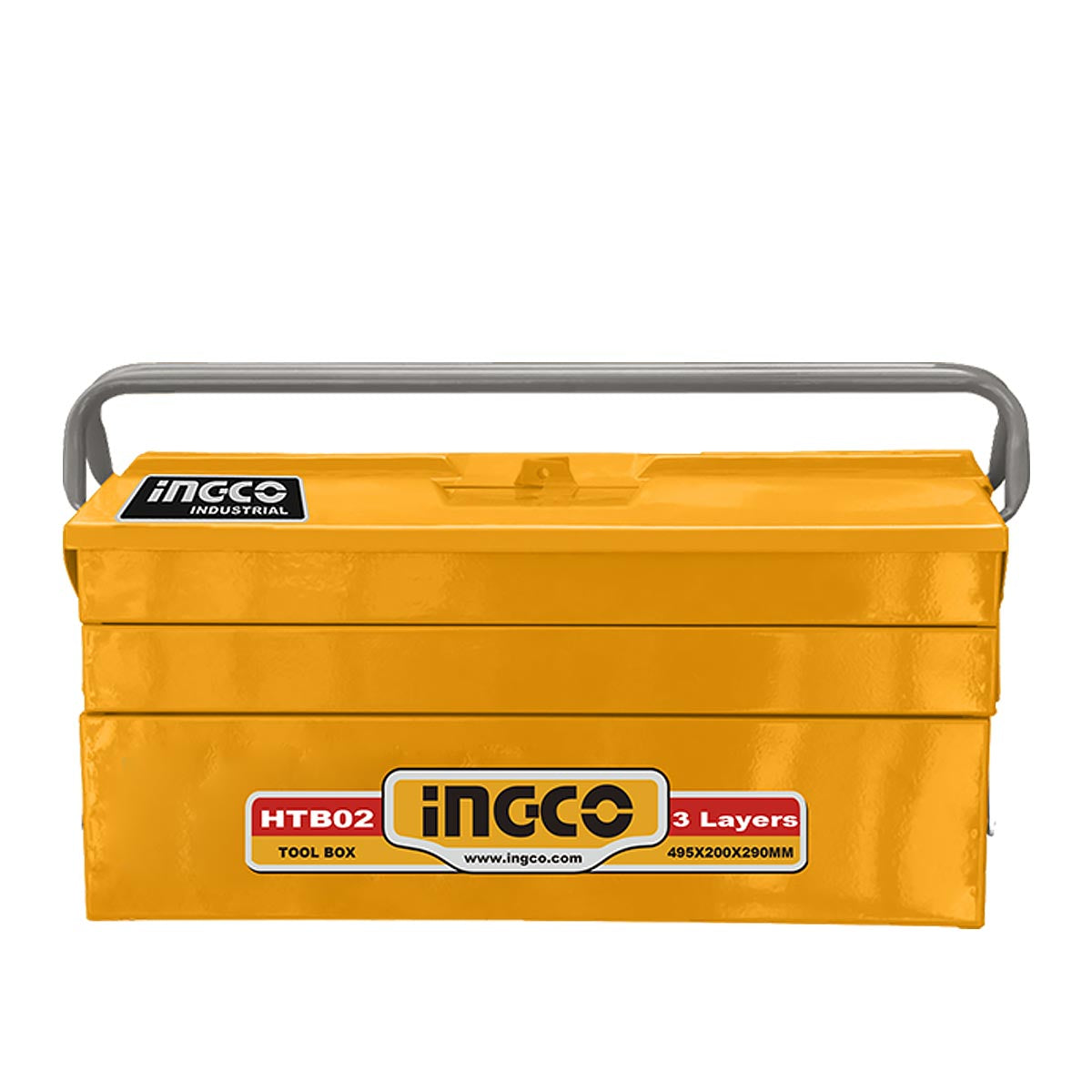 HTB02 - BOITE A OUTILS TAILLE:495X200X290MM 3 ETAGES INGCO Maroc