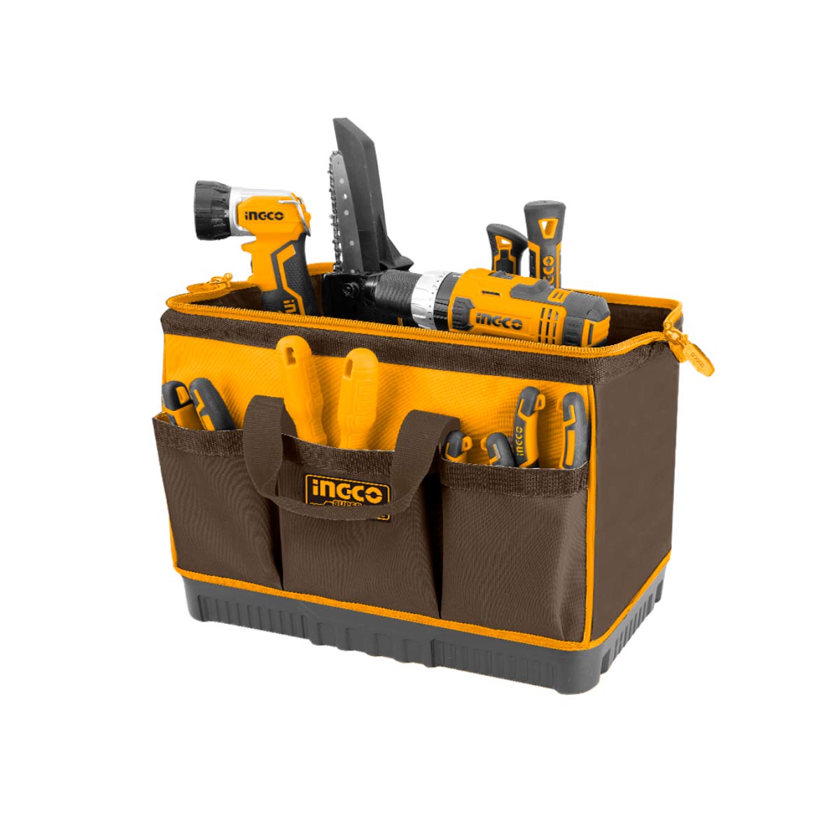 HTBG08 - SAC A OUTILS 16' BASE RENFORCEE NR INGCO Maroc