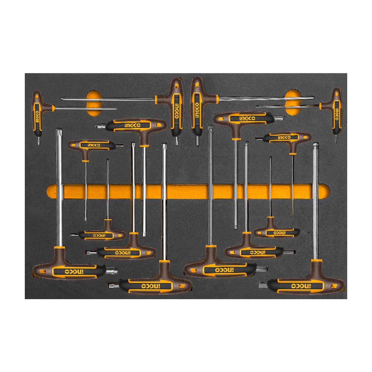 HTCS273281 - SERVANTE A 7 TIROIRS + 328 PIECES INGCO Maroc