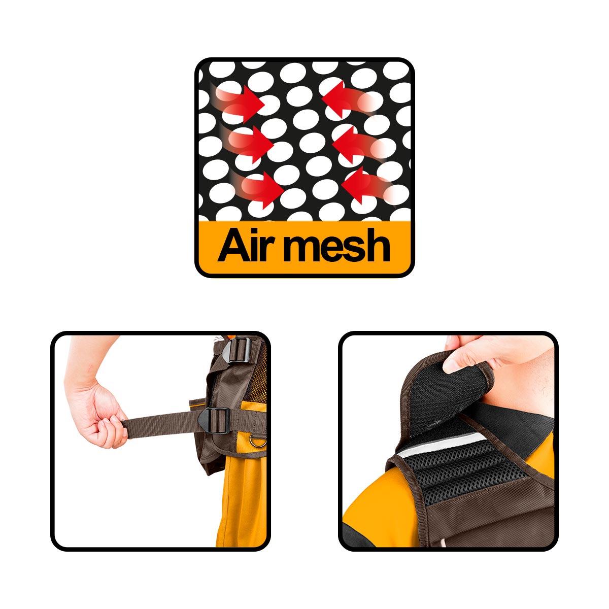 HTVT09028 - GILET A OUTILS 3KG MAX NR INGCO Maroc