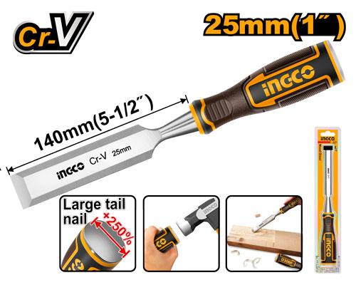 HWC0825 - CISEAU A BOIS 25MM INGCO Maroc