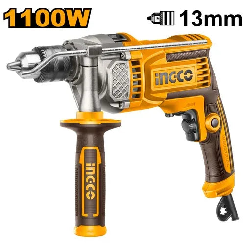 Perceuse à percussion 1100W 13mm INGCO | ID110028