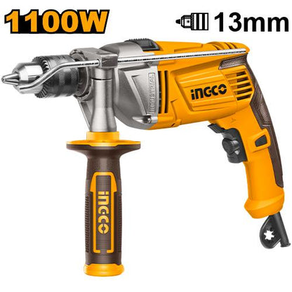 ID11008 - PERCEUSE A PERCUSSION 13MM 1100W INGCO Maroc
