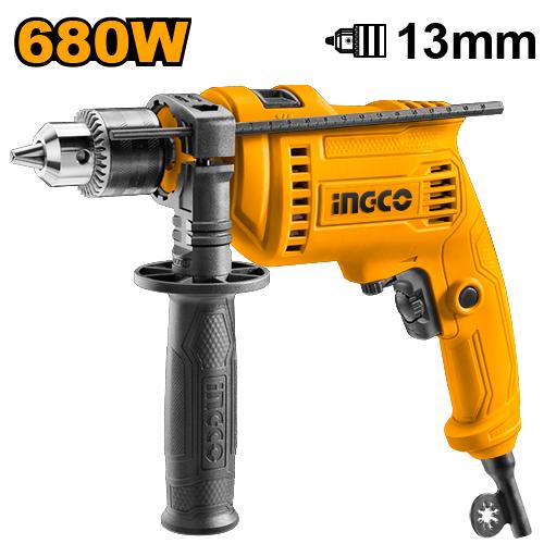 ID6808 - PERCEUSE A PERCUSSION 13MM 680W SS INGCO Maroc