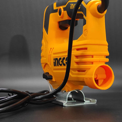 JS57028 - SCIE SAUTEUSE 65MM 570W+3 LAMES INGCO Maroc