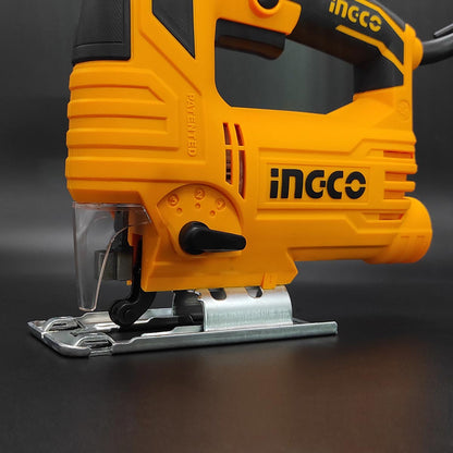 JS57028 - SCIE SAUTEUSE 65MM 570W+3 LAMES INGCO Maroc