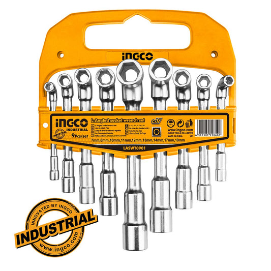 LASWT0901 - CLES COUDEES 7MM A 19MM INGCO INGCO Maroc