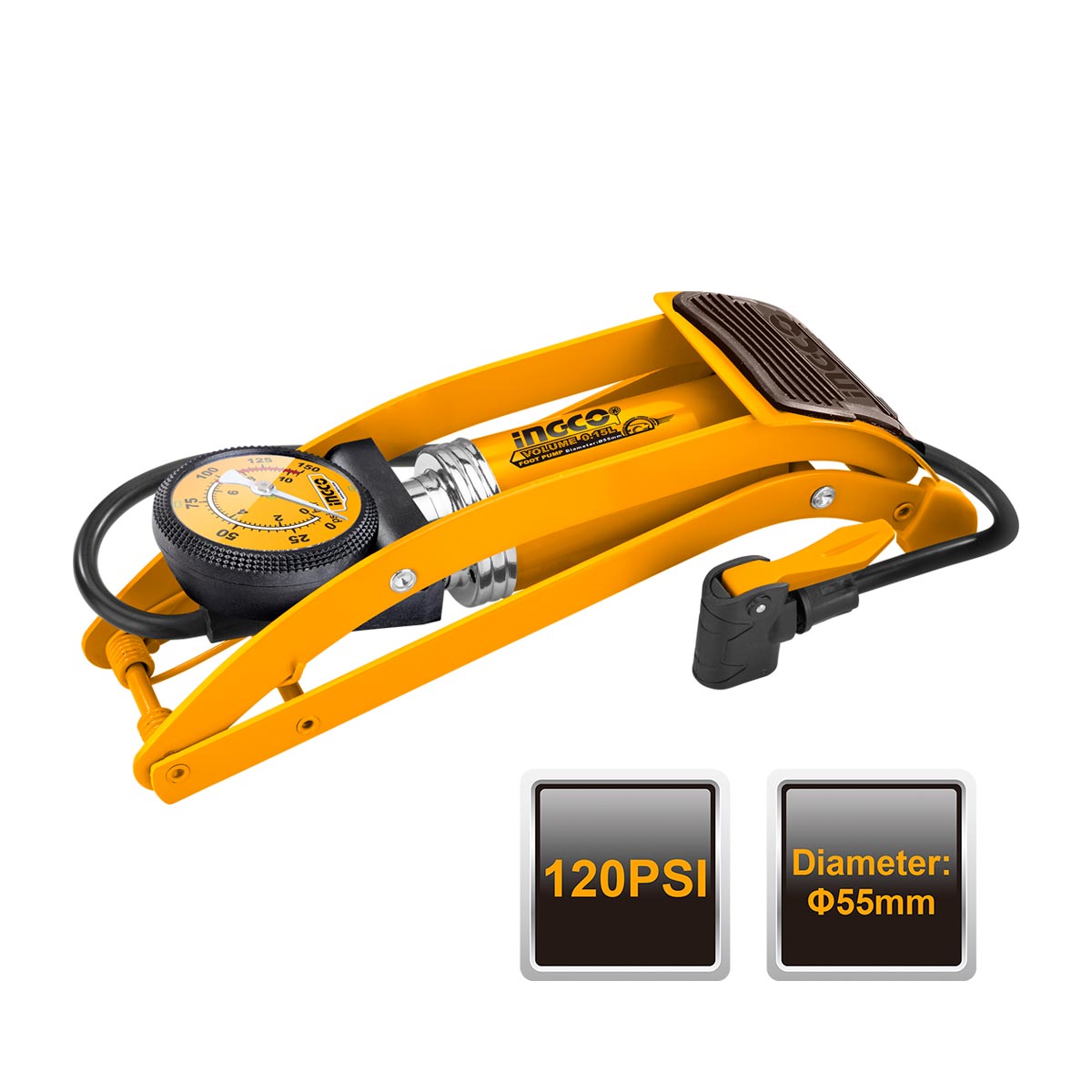 MPP5511 - POMPE A AIR A PIED 120PSI INGCO Maroc