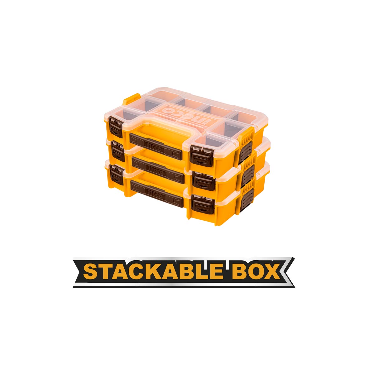 PBX1211 - BOITE DE RANGEMENT PLASTIQUE 12" NR INGCO Maroc