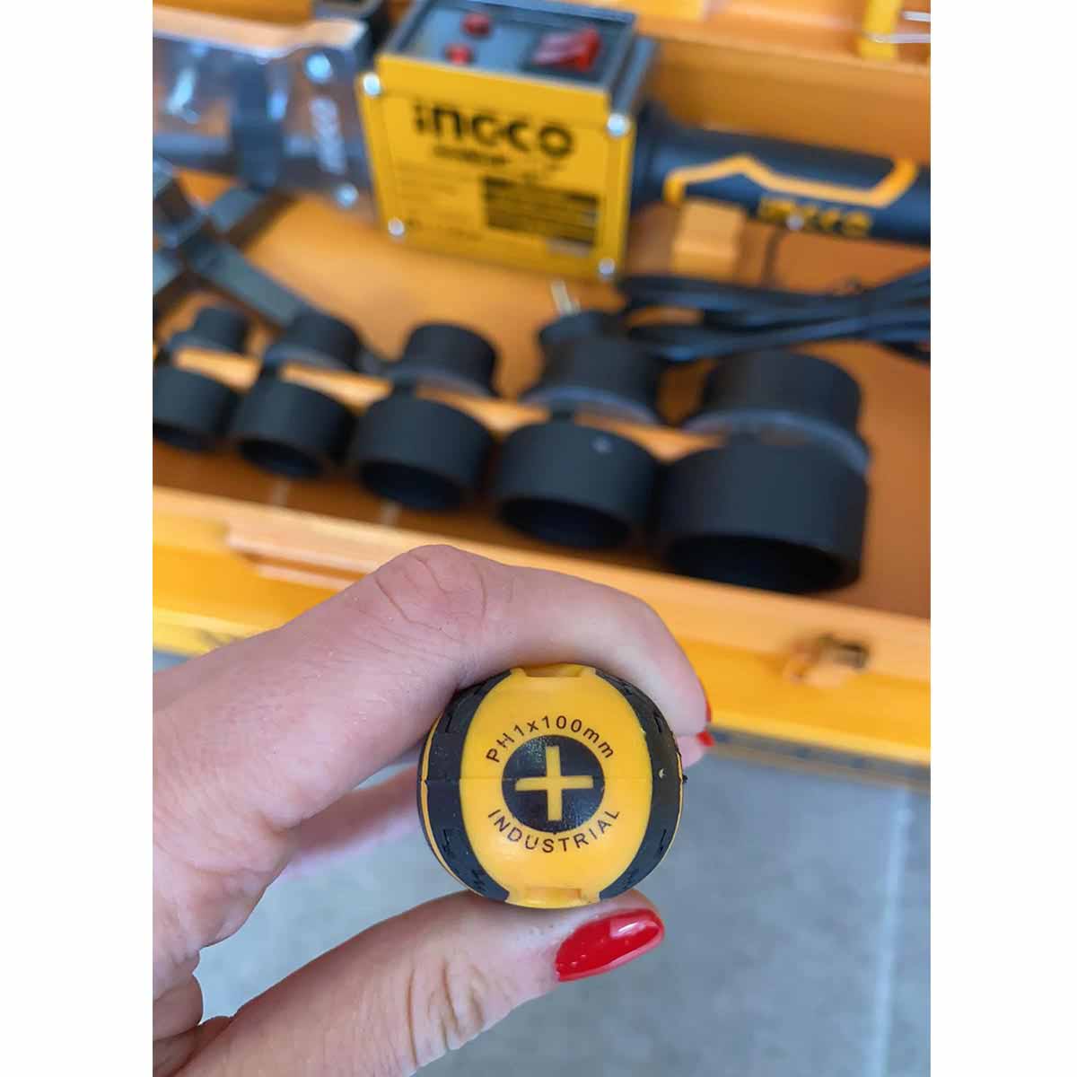 PTWT215002 - MACHINE DE SOUDAGE DE PPR 800W_1500W INGCO Maroc