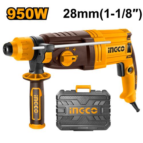 RGH9528 - MARTEAU PERFORATEUR 28MM 950W INGCO Maroc