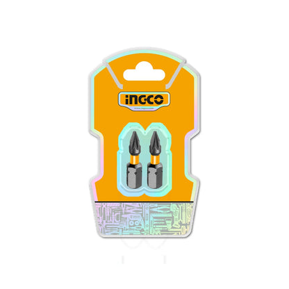 INGCO JEU DE 2 EMBOUTS  DE TOURNEVIS PZ2X25MM INGCO AU MAROC