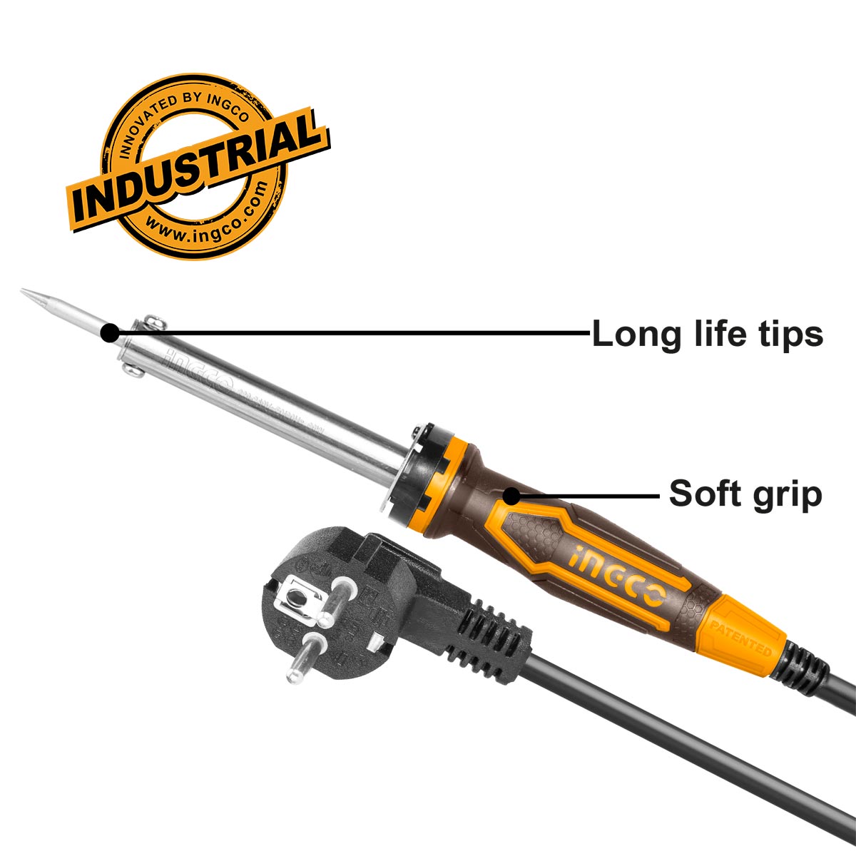 SI0248 - FER A SOUDER ELECTRIQUE DROIT 40W INGCO Maroc
