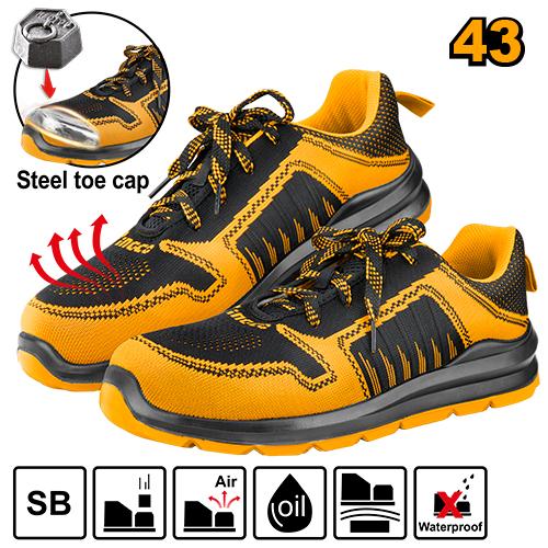 SSH81SB.43 - CHAUSSURE DE SECURITE TYPE BASKET TAILLE 43 INGCO Maroc