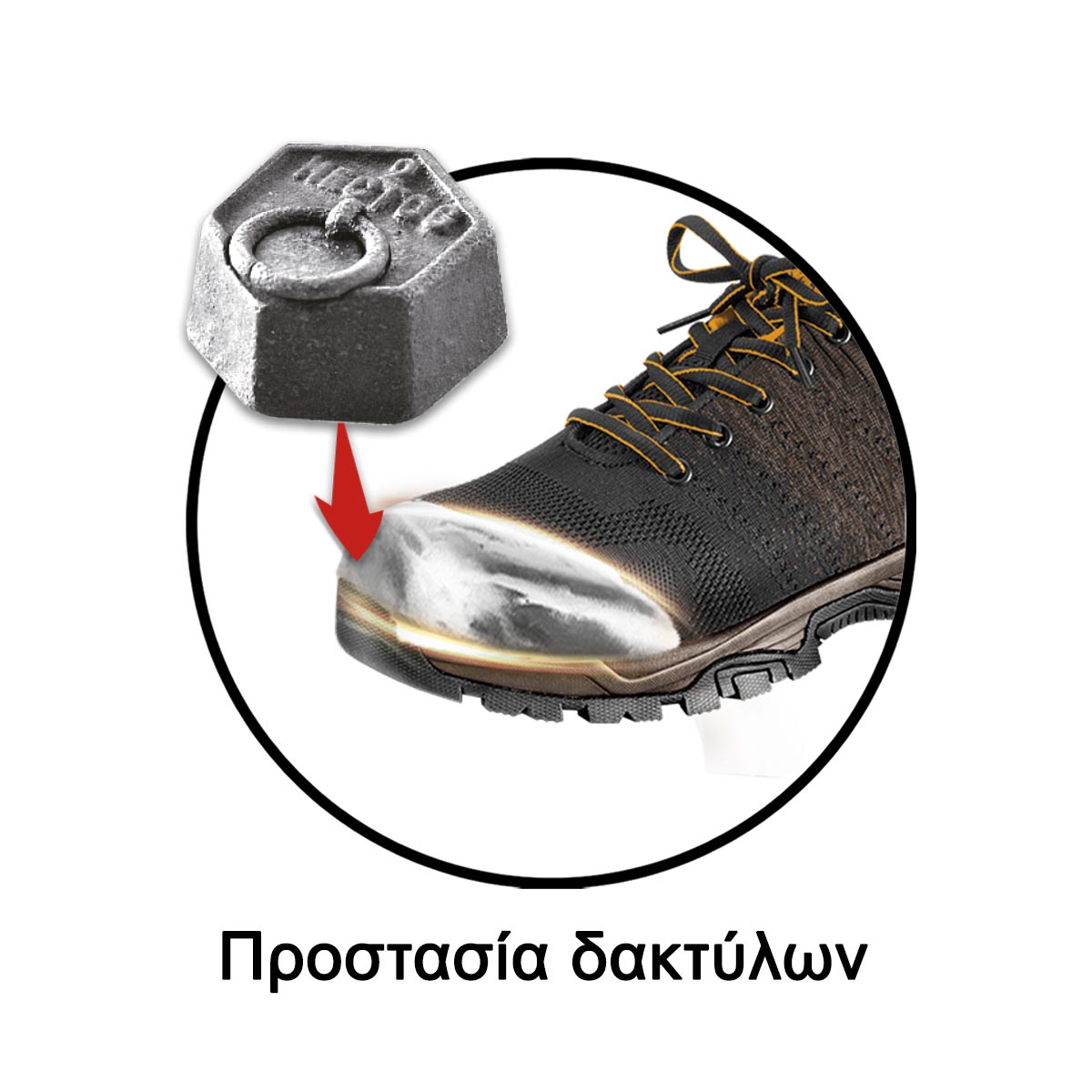 SSH82SB.44 - CHAUSSURES DE SECURITE SB T 44 INGCO Maroc