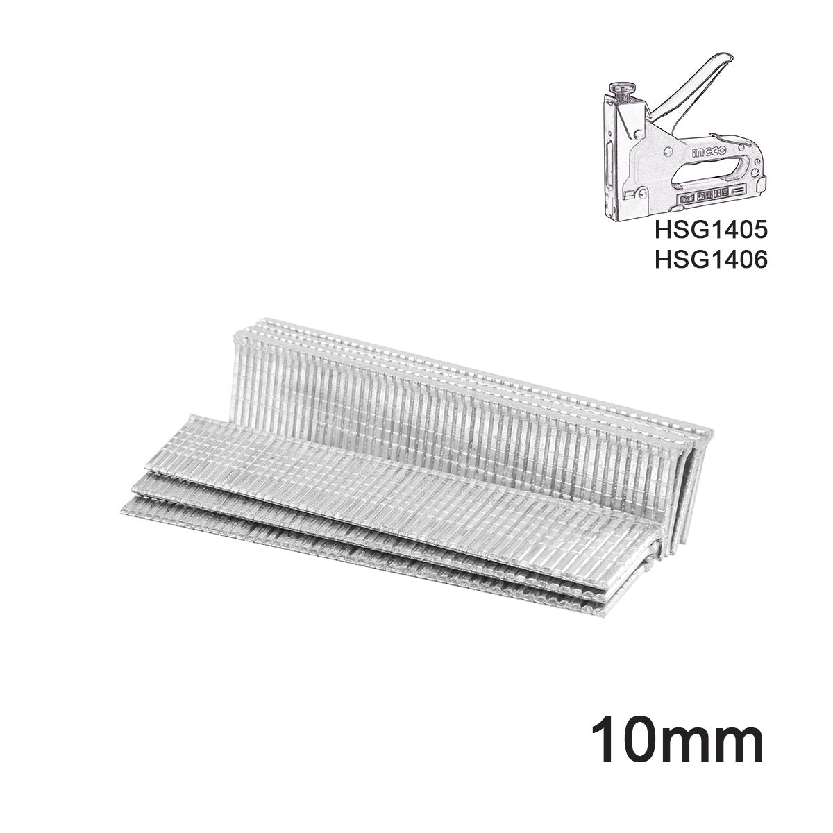 STS6110 - CLOUS 10MM 5000PCS POUR HSG1405 INGCO Maroc