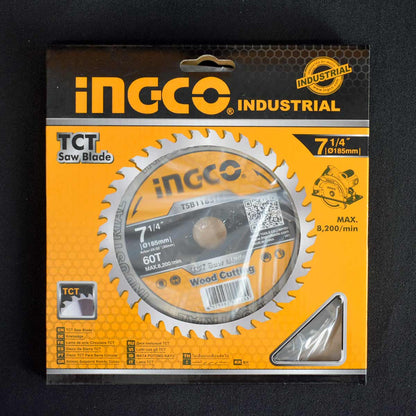 TSB118513 - DISQUE ALU 185MM 60 DENTS INGCO Maroc