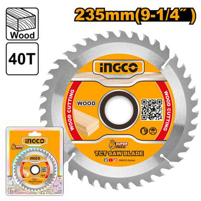 INGCO DISQUE SCIE CIRCULAIRE 235MM 40D COMPATIBLE CS2358 AU MAROC [TSB123525]