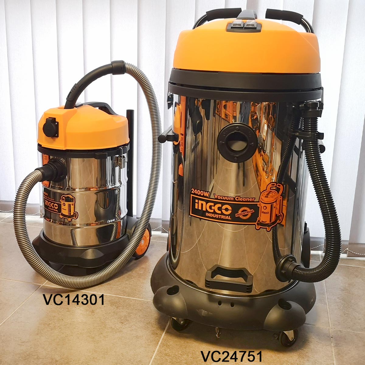 VC24751 - ASPIRATEUR 2X1200W 75L INGCO Maroc
