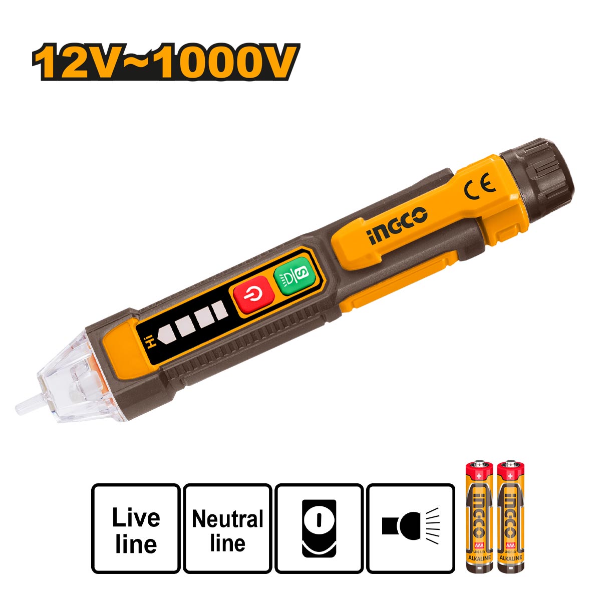 INGCO DÉTECTEUR DE TENSION ALTERNATIVE AU MAROC [VD100091]