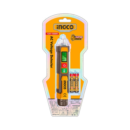 VD210003 - DETECTEUR DE TENSION AC DIGITAL 12V-1000V INGCO Maroc