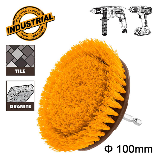 WCBM1041 - BROSSE DE NETTOYAGE 4" POUR VISSEUSE À POILS SOUPL INGCO Maroc
