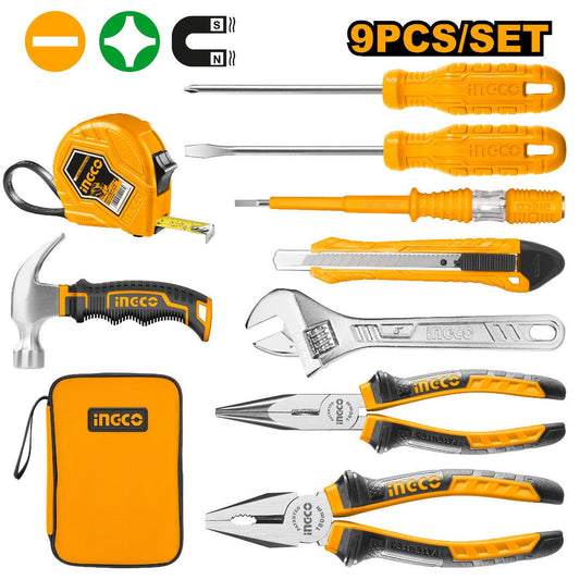 HKTH10809 - SET DE 9 OUTILS A MAIN INGCO Maroc