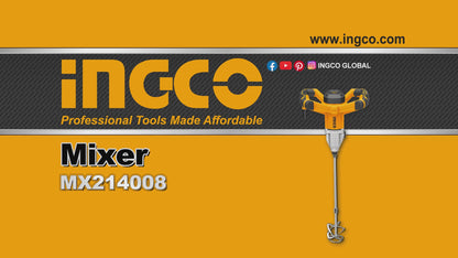 Malaxeur à Peinture et Béton INGCO 1400W | MX214008