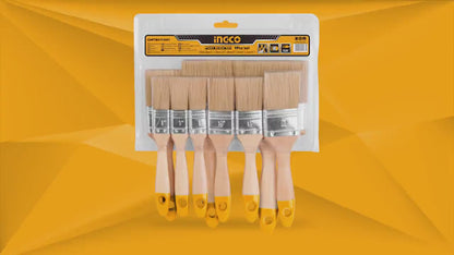 INGCO SET DE 9 PINCEAUX EN BOIS AU MAROC [CHPTB0114091]