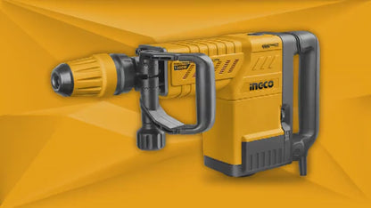 INGCO MARTEAU BURINEUR 10KG 1500W + 2 BURINS AU MAROC [PDB15006]