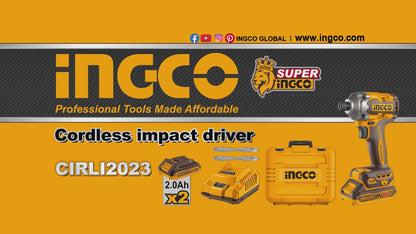 INGCO VISSEUSE A CHOC 20V 230N/M NR - AU MAROC [CIRLI2023]