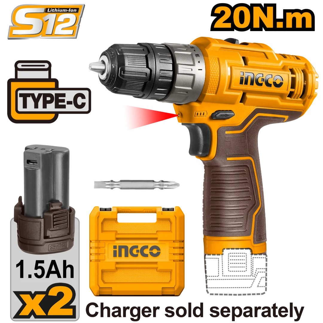 CDLI12202-SP-2 - MANDRIN 10 MM POUR CDLI12202 INGCO Maroc