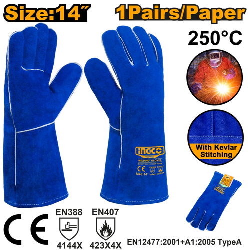 Gants de soudage INGCO | HGVW03