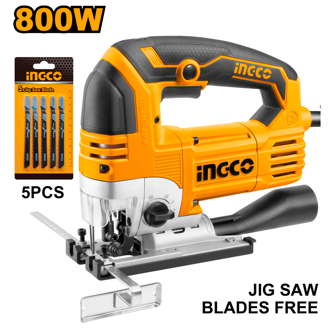 Scie sauteuse 135mm 800W +5lames ingco INGCO | JS80068